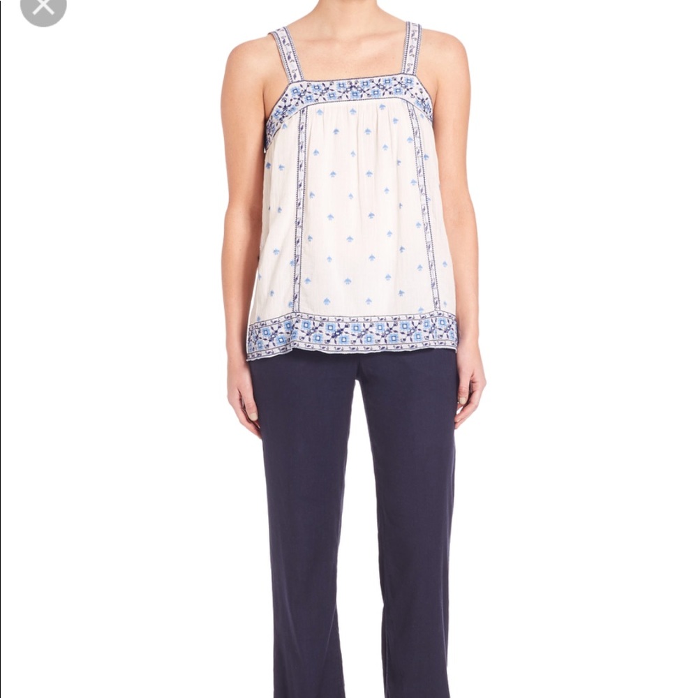 Joie Embroidered Top - NWT - size S - Picture 5 of 8